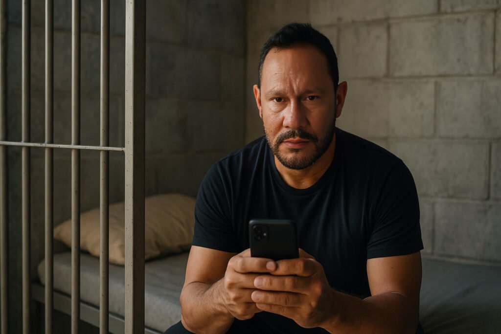 ¿Tiene Celso Gamboa un celular en su celda de máxima seguridad