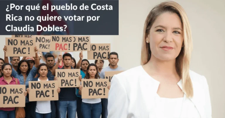 ¿Por qué el pueblo de Costa Rica NO quiere votar por Claudia Dobles del Pac?