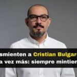 Desmienten a Cristian Bulgarelli